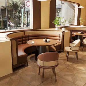 卸売商業レストラン家具和風コーヒーショップ籐無垢材ダイニングテーブルと椅子
