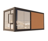 Station de rangement portable idéale pour usage de maison, petit conteneur, modulaire, pliable, 20 pieds, livraison gratuite