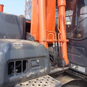 Hitachi zx120 משומש מחפר adora backhoe 12 טון במלאי הסורק מעופר הידראולי מכונת dozer - Product Image 2