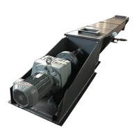Transportador de Tornillo Refrigerado por Agua para Materiales de Alta Temperatura, Transportador de Tornillo de Enfriamiento Continuo