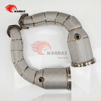 Downpipe haute performance pour Lamborghini Urus 4.0T V8 EA825 – Amélioration du système d'échappement avant de course