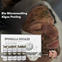 Kit de Réparation Acné aux Spicules de Spongilla pour le Peeling aux Algues, le Resurfaçage, l'Élimination des Taches et la Récupération Cutanée