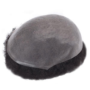Prothèse Capillaire <span class=keywords><strong>Afro</strong></span> <span class=keywords><strong>Homme</strong></span> 4mm 6mm, Cheveux Indiens Naturels 6 Pouces, Perruques <span class=keywords><strong>Afro</strong></span> Tissées pour Hommes Noirs - Product Image 4