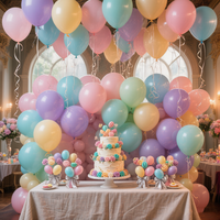 Décorations du Nouvel An 2026, ballons en latex macaron gonflables de 12 pouces, 2,8 g, qualité supérieure, assurance qualité, pour la décoration de fête