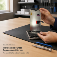 Écran OLED souple HX, écran LCD LTPO, écran tactile, assemblage de numériseur pour iPhone 16, 16 Pro, 16 Plus, 16 Pro Max Series
