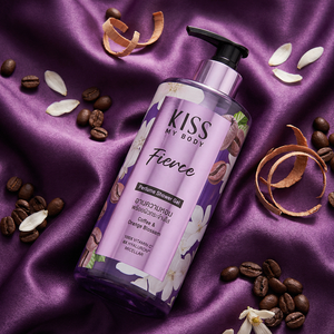 Gel Douche Parfumé Kiss My Body Fierce 380 ml – Lavant Corporel Hydratant : La Fusion Audacieuse de Café Énergisant et Fleur d'Oranger - Product Image 4