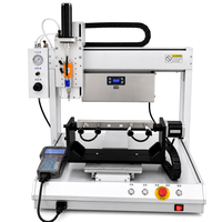 Machine automatique de distribution de colle UV pour l'assemblage de câbles électroniques avec application de précision et dispositifs personnalisés