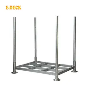 Steel Cold Storage Mobile Collapsible Customized Stacking Post Pallet