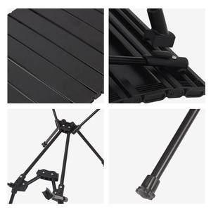 Nouvelle conception de table d'appoint pliable ultra-légère en aluminium pour pique-nique en plein air, portable, mini, pour le camping - Product Image 4