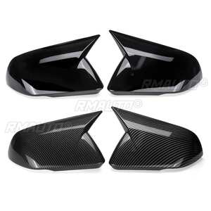 Coque de rétroviseur latéral de voiture, capot de rétroviseur extérieur, garniture de rétroviseur de porte, autocollant pour Ford Mustang 2015 2016 2017-2021 - Product Image 2