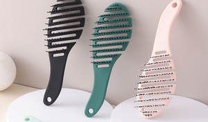 Peine de masaje para uso doméstico - Peine de masaje antiestático con cojín de aire para mujeres - Dispositivo de masaje para la cabeza - Product Image 6