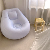 Meubles modernes gonflables en PVC de style moderne Meubles de salon Air Sofa Chair Set pour le salon
