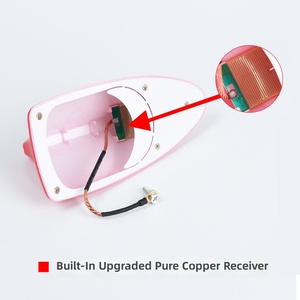 Decoración <span class=keywords><strong>de</strong></span> coche Diseño aerodinámico Modelado Antena <span class=keywords><strong>de</strong></span> aleta <span class=keywords><strong>de</strong></span> tiburón Señal <span class=keywords><strong>de</strong></span> antena trasera <span class=keywords><strong>de</strong></span> techo Múltiples colores están disponibles Universal - Product Image 6