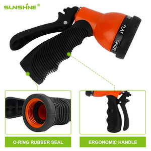 Pistolas de <span class=keywords><strong>Agua</strong></span> para Jardín SUNSHINE, Duraderas, de ABS, <span class=keywords><strong>con</strong></span> 7 Patrones de Rociado, Rosca Hembra de 1/2'', para Riego de Plantas - Product Image 4