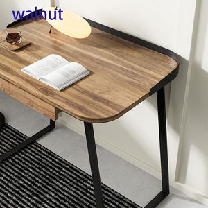 Hiện đại tối giản walnut bàn văn phòng đơn giản nhà máy tính và sinh viên phòng ngủ bàn thích hợp cho không gian nhỏ cho bài tập về nhà - Product Image 3
