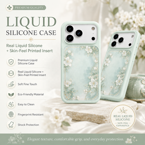 <span class=keywords><strong>เคส</strong></span>ซิลิโคนเหลว OEM รักษ์โลก สัมผัสนุ่มพรีเมียม ป้องกันได้รอบด้าน พิมพ์ลายได้ตามต้องการ ป้องกันรอยนิ้วมือ สำหรับรุ่น 15 16 17 - Product Image 6