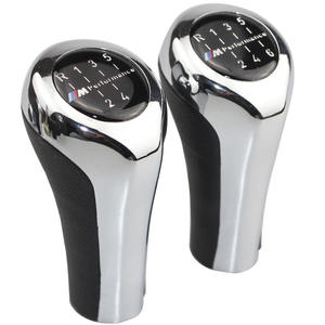 Pommeau de levier de vitesses électro-plaqué BMW M Performance 5 6 vitesses en alliage d'aluminium ergonomique pour voiture - Product Image 5