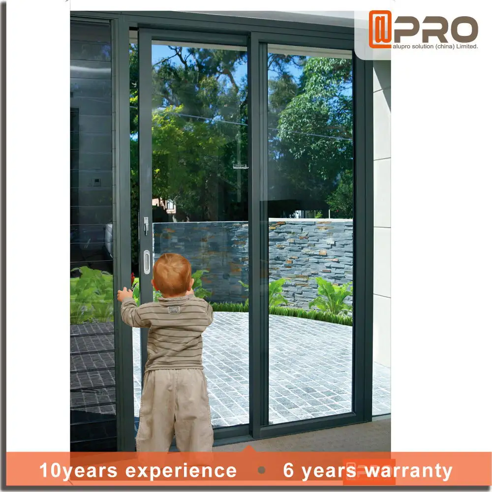 APRO sliding modern door aluminum glass sliding glass doors aluminum