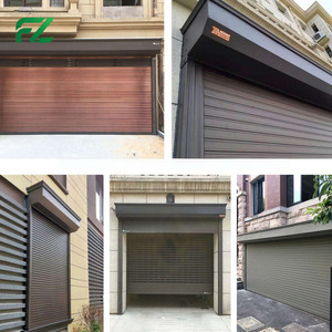 Portes <span class=keywords><strong>de</strong></span> <span class=keywords><strong>garage</strong></span> extérieures modernes personnalisables, isolées, en alliage d'aluminium, avec fonction résistante à l'eau - Product Image 5