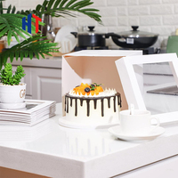 Boîte d'emballage pour cheesecake empilable et peu encombrante avec support de fournisseur fiable