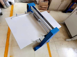 600H Electrical Adhesive Tape Half Cutting 600mm/23'' Two <b>Row</b> Round Blades Label Paper Slitting <b>Machine</b> for Paper Processing - Product Image 4