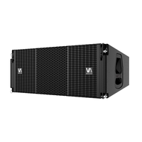 Haut-parleurs de concert passifs d'extérieur de qualité supérieure, double 10 pouces, 680W/2720W, 70Hz-18kHz, directivité horizontale 100°