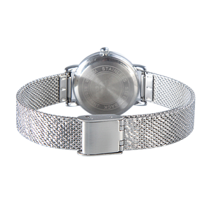 Bracelet de montre milanais de 12mm en acier inoxydable 316 en gros bracelet en métal gaufré personnalisé pour Samsung Huawei Xiaomi Smartwatches - Product Image 1