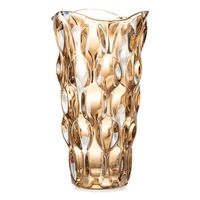 Vase en verre cristal transparent moderne, décoration de table pour la maison, idéal pour l'arrangement de fleurs séchées et fraîches