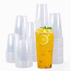Vasos de Plástico Desechables Personalizados de 90 mm y 12 oz, Varios Estilos para Bebidas, Smoothies y Té de Burbujas - Product Image 1