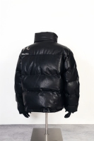 Blouson matelassé en cuir pour homme Thug Club Hiver 2025, avec lettres en relief, haute qualité, respirant, imperméable, coupe-vent et épais