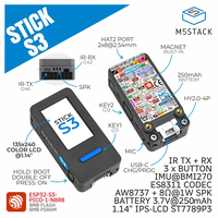 Kit de développement IoT miniature M5Stack M5StickC StickS3 PLUS2 ESP32-PICO avec IR et WiFi, écran TFT de 1,14 pouce, contrôleur IoT