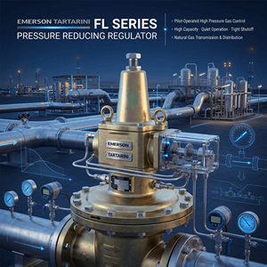 Régulateur de pression de gaz GPL/GNL série FL Tartarini avec commande pilote - Product Image 2
