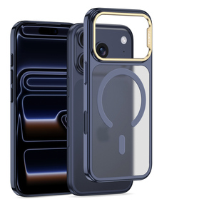 Coque antichoc magnétique sans fil en PC mat de haute qualité avec toucher soyeux pour iPhone 17 Pro Max, compatible également avec les modèles 16/15/14/13 - Product Image 2