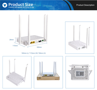 BT-PON BT-718XR 2GE 2.4G 5.8G WiFi 5 RF AC1200 Dualband Router tek PON portu GPON EPON ONU CATV kablosuz