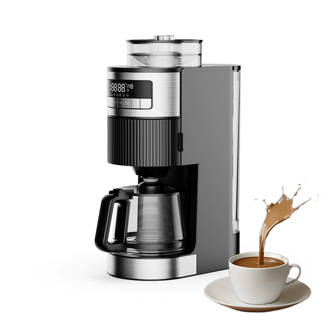 Geming Fully Automatic Portable Outdoor Electric Commercial Espresso Coffee Machine with Milk Tank and Smart Features