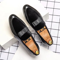 Chaussures en cuir pointues pour hommes à livraison rapide – Chaussures décontractées antidérapantes en cuir pour hommes, idéales pour les costumes