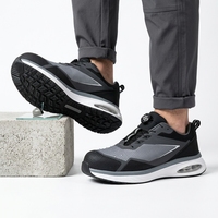 Chaussures de sécurité personnalisées en usine, style sportif, légères, toutes saisons, antidérapantes, imperméables et antistatiques, en promotion