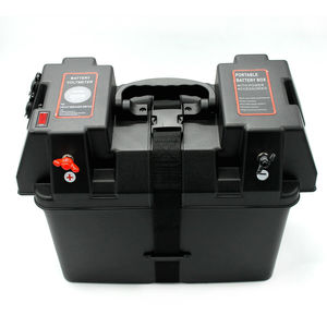 Boîte à batterie de voiture et de bateau portable en plastique noir étanche 12 V en gros de <span class=keywords><strong>ARL</strong></span> - Product Image 1