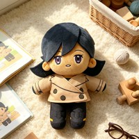 Produsen Boneka Plushie Kustom, Boneka Buatan Khusus dengan Gantungan Kunci Lembut, Figur Plushie Kustom
