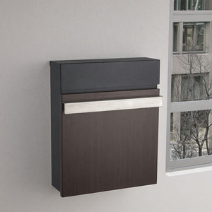 Boîte aux lettres en métal étanche pour extérieur, bureau et jardin Boîte aux lettres en tôle galvanisée pour <span class=keywords><strong>la</strong></span> livraison du courrier d'appartement - Product Image 2