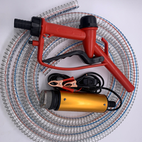 Pompe de transfert d'eau de carburant Diesel Submersible DC 12V 24V-51mm 30L/Min-plastique