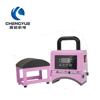 Machine de transfert thermique portable pour casquettes de baseball, style manuel, petite taille, faible consommation d'énergie, pour artisans