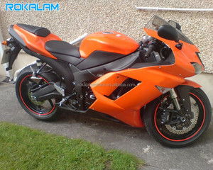 Carenados de Motocicleta Naranja para <span class=keywords><strong>Kawasaki</strong></span> <span class=keywords><strong>Ninja</strong></span> <span class=keywords><strong>ZX6R</strong></span> 2007 <span class=keywords><strong>2008</strong></span>, Carrocería ZX-6R <span class=keywords><strong>636</strong></span> 07 08 ZX-<span class=keywords><strong>636</strong></span>, Repuestos - Product Image 1