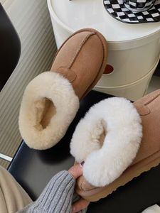 Venta Directa de Fábrica, Botas de Vaquero Occidentales de Moda, Botas de Nieve para Mujer con Forro de Tela de Algodón Cómodo, Antideslizantes para Otoño/Invierno - Product Image 5