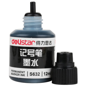 Delistar <b>Marker</b> Ink S632 12ml <b>Permanent</b> Office School Use - Product Image 2