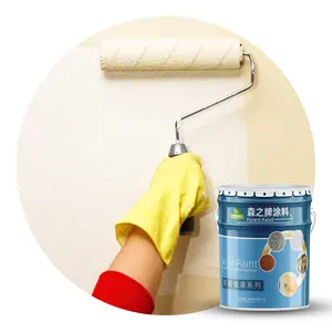 Chinesische Marke FOREST Coating Strong Hiding Power Wasch bare Innenwand latex farbe auf Wasserbasis mit reinem Acryl