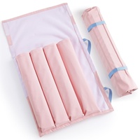 Nouvelle Housse de Rangement de Luxe pour Mahjong, en Velours, Pliable, Extensible, Grande Poche, Étui de Rangement Portable pour Jeu de Voyage