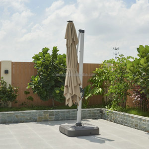 Sombrilla Comercial Grande para Patio con Luces LED de 3x3 Metros - Product Image 3