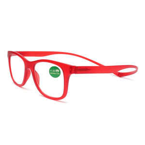 Lunettes de lecture magnétiques en plastique pour hommes et femmes, à col long, personnalisé, tactile - Product Image 1