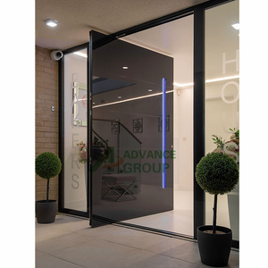 Porte principale en acier inoxydable avec barre anti-<span class=keywords><strong>panique</strong></span> pour immeuble de bureaux - Product Image 6